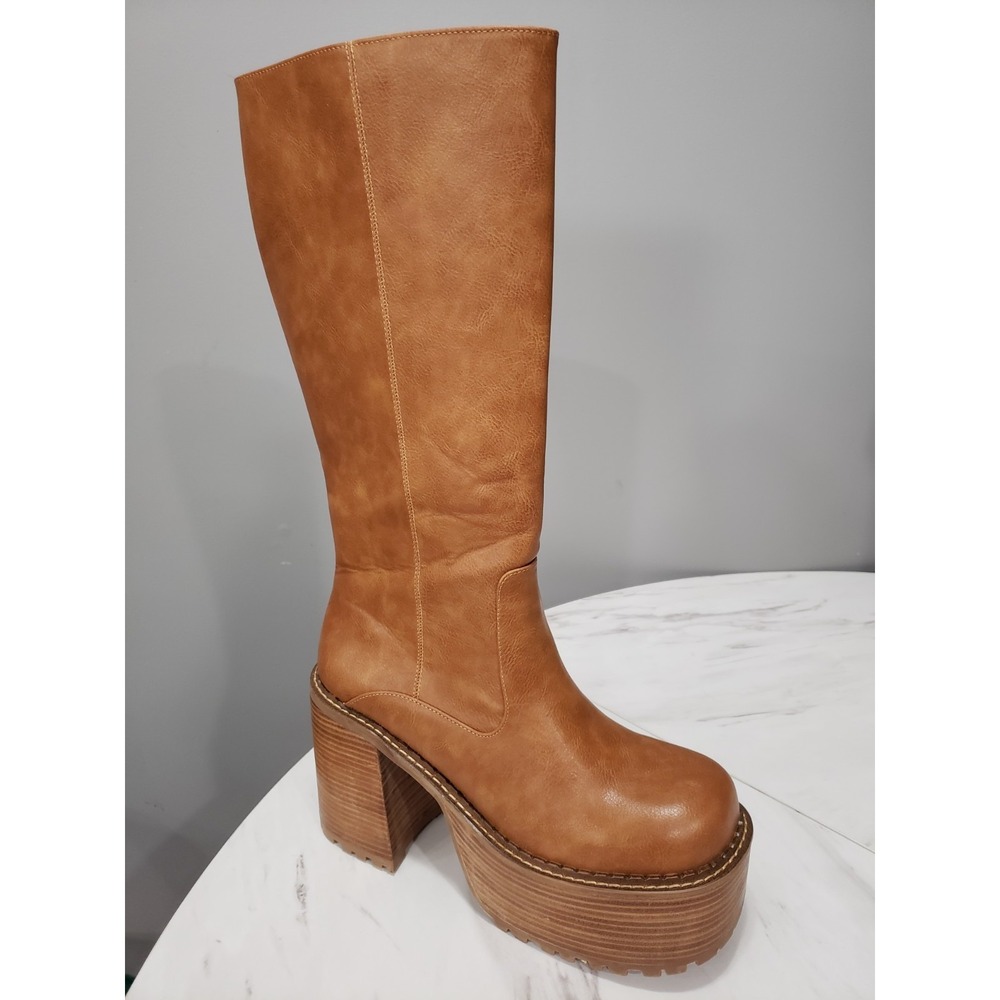 NEW NO BOX dELiA*s Delia's Vintage Soul Knee High Boots bratz y2k platform - Picture 5 of 10